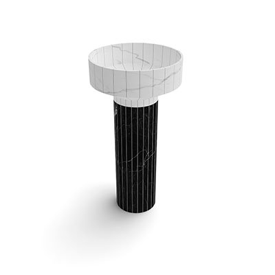 024 Напольная раковина стоящая прямоугольная Antoniolupi 