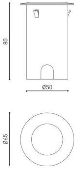 Arkoslight Напольный светодиодный лестничный светильник Dark sun-id-1487346 - Вид №13