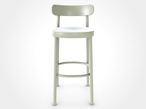 Стул из бука со спинкой