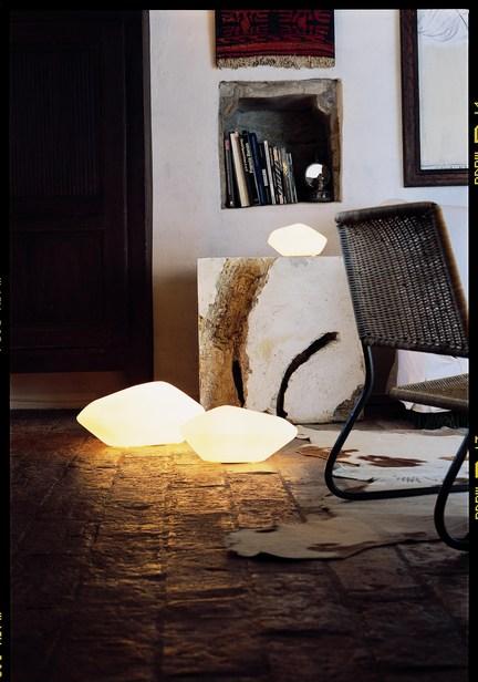 Oluce Настольная лампа из дутого стекла Stones of glass sun-id-1480493 - Вид №5