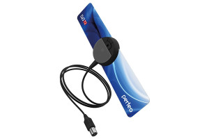 16149335 Телевизионная антенна FLAT+ активная, встроенный усилитель DVB-T2 30007582 Perfeo