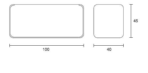 Плантатор из армированного волокном бетона SIT Softshapes ARCH-00091450 - Вид №3