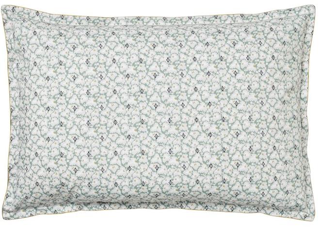 Alexandre Turpault Кровать из хлопка с рисунком и цветочными мотивами Feuilles d'ikat sun-id-1353801 - Вид №6