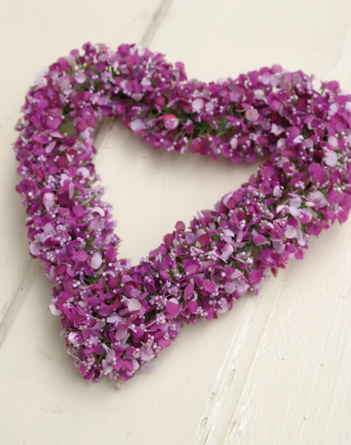 3109 227 a2 Искусственное сердце гипсофилы, Ø 19 см, светло-фиолетовый-темно-фиолетовый H-andreas  - Вид №3