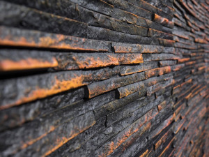 Трехмерное покрытие из стекловолокна для внутреннего / наружного применения с эффектом камня