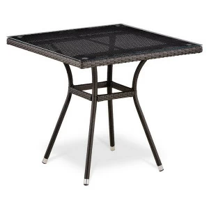 Столик кофейный, искусственный ротанг Hopi Brown AFINA  130503 Бежевый;коричневый