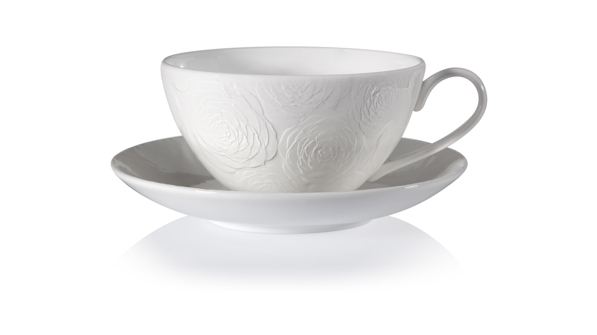 10645678 Lenox Сервиз чайный 4/12 "Роза, Маркеса" Фарфор костяной  - Вид №1