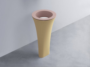 AMLA45-CP+AMPILT-BL+AMCOLT-CN Раковина Amedeo Tondo отдельностоящая cielo Enjoy + Amedeo