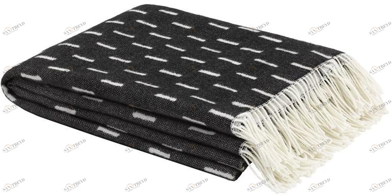 Hem Плед из шерсти мериноса Scribble Hem13710 