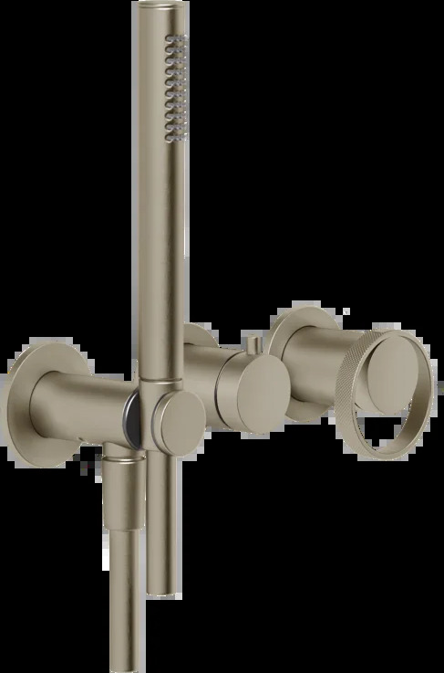 Смеситель для душа 63345 149 Gessi Anello МАТОВЫЙ НИКЕЛЬ FINOX