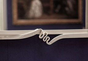 Gentry Home Адель Mirror hand carved wood frame Лак цвета слоновой кости GH101378  - Вид №1