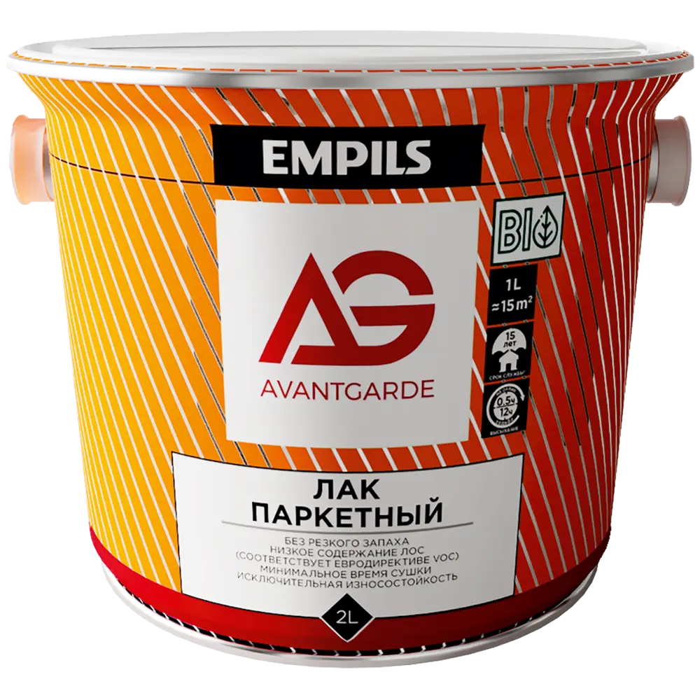 Лак паркетный AVANTGARDE для деревянных поверхностей 2 л 84439956 STLM-0050164 - Вид №1
