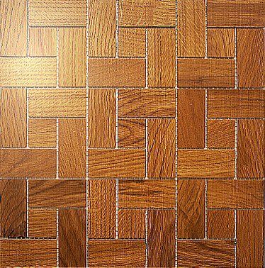 Мозаика и 3D панели из дерева Da Vinci Мозаика Ritmo Amber 073 Дуб Селект (Гладкая) 324х324 мм 1301100073 - Вид №1