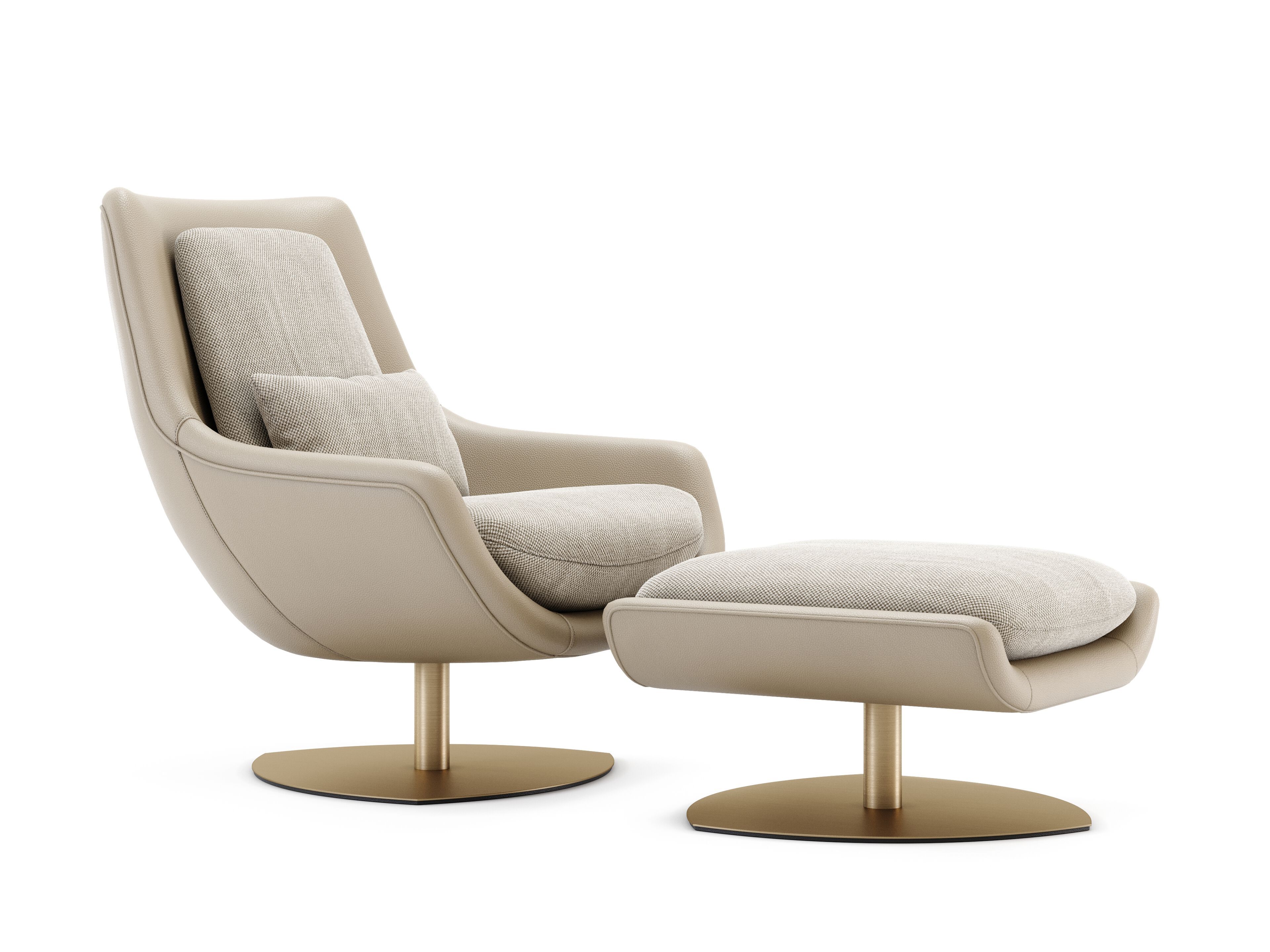 Тканевая мягкая подставка для ног Domkapa ARCH-00141224 - Вид №1