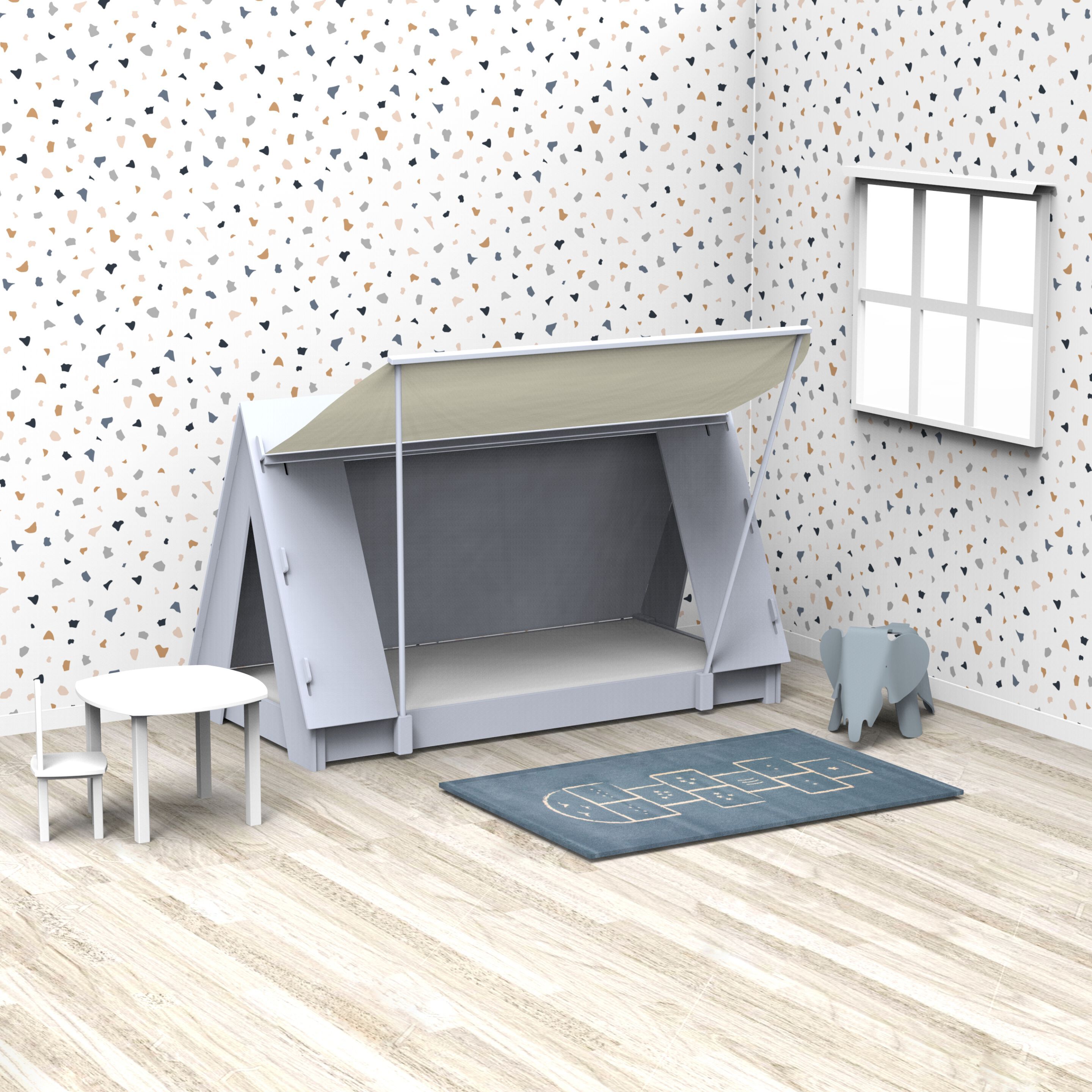 Кровать для занавесок из МДФ Mathy by Bols палатка ARCH-00099036 - Вид №8