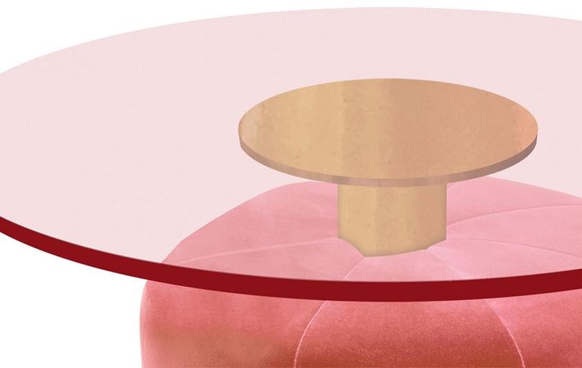 Moanne Круглый обеденный стол из акрилового стекла sun-id-1493922 - Вид №3