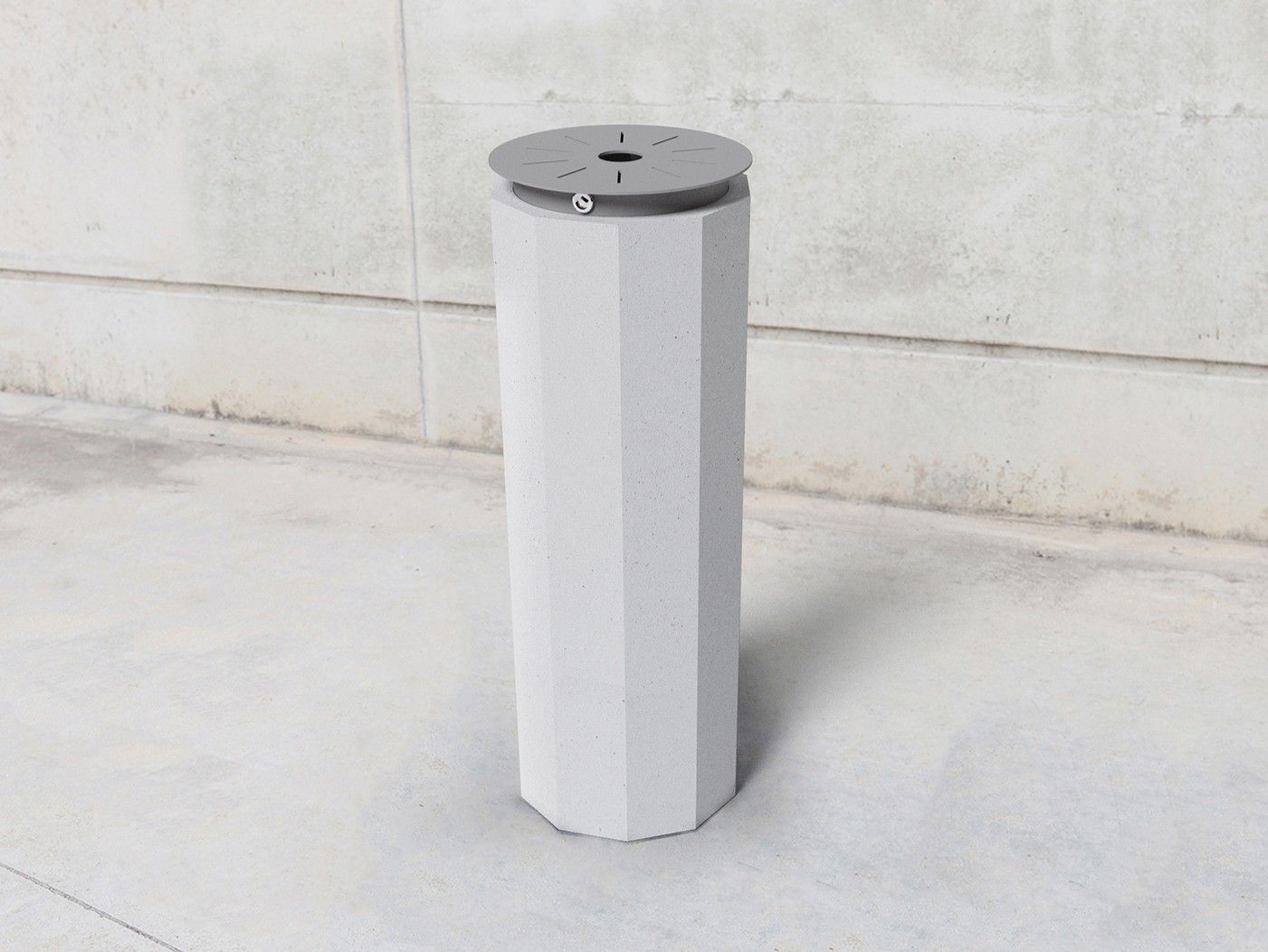 Пепельница для общественных пространств из армированного волокном бетона SIT Wuud ARCH-00119592