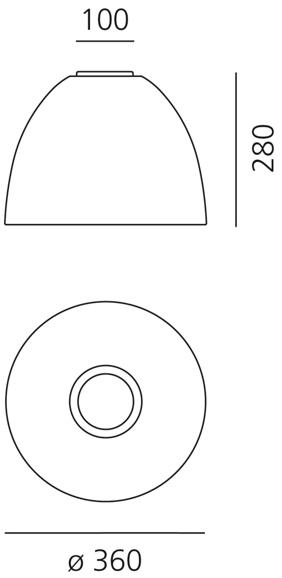 Artemide Потолочный светильник прямого света Nur sun-id-1388154 - Вид №2