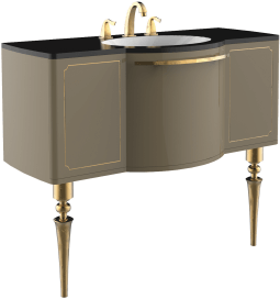 Нижний модуль Giza 120 см - бежевый / GZ0120.00.PBA Giza Creavit 