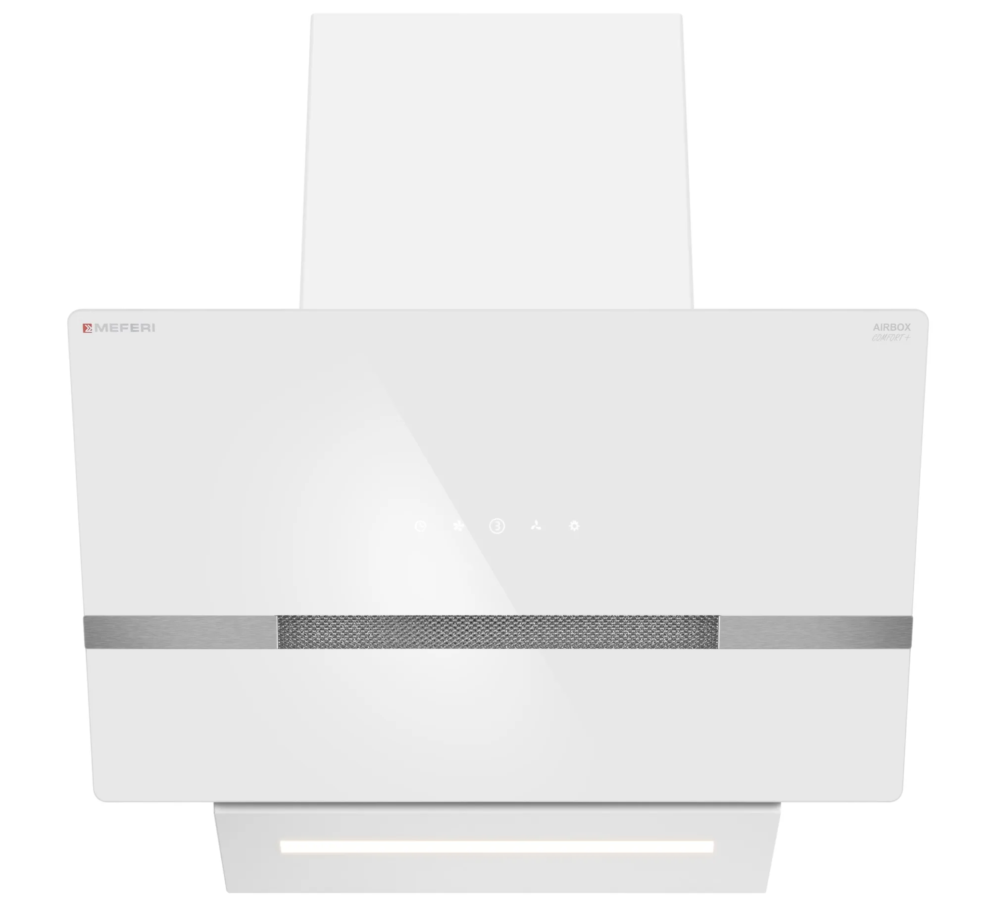 9270623 Вытяжка наклонная Meferi AIRBOX60WH COMFORT PLUS белый/белый STDN-0002379 - Вид №1