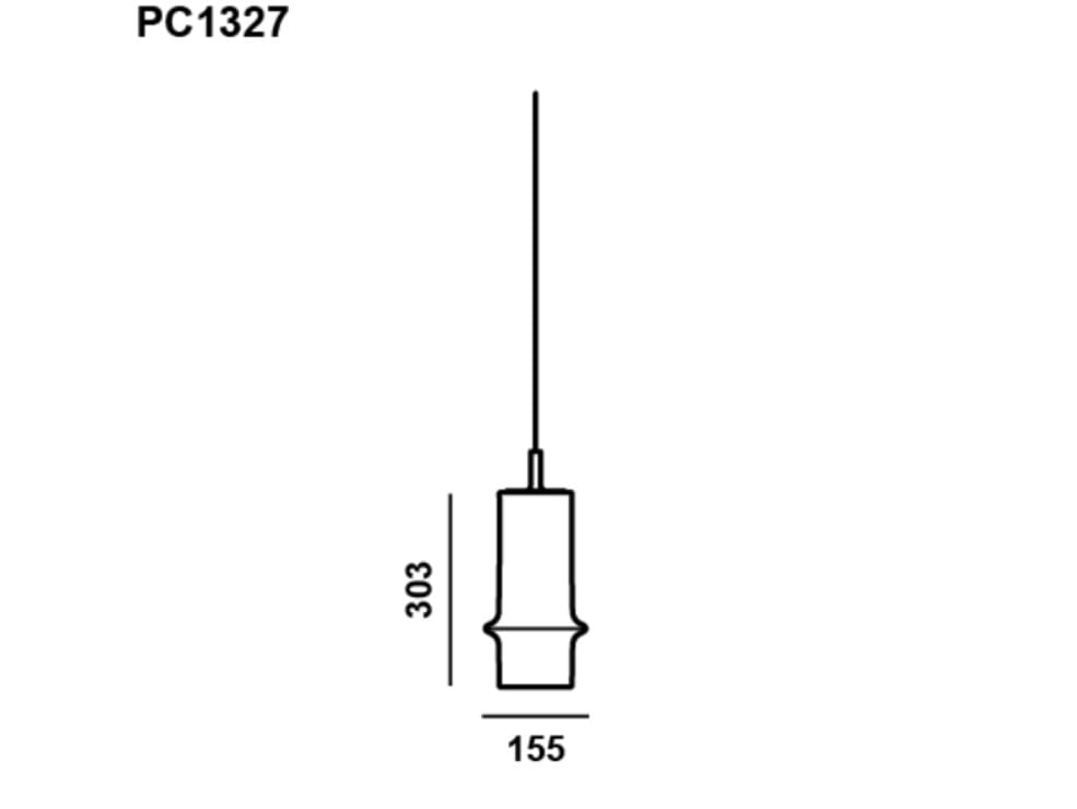 Опаловое стекло ручной работы светодиодный подвесной светильник BROKIS Бамбуковый лес ARCH-00149617 - Вид №37