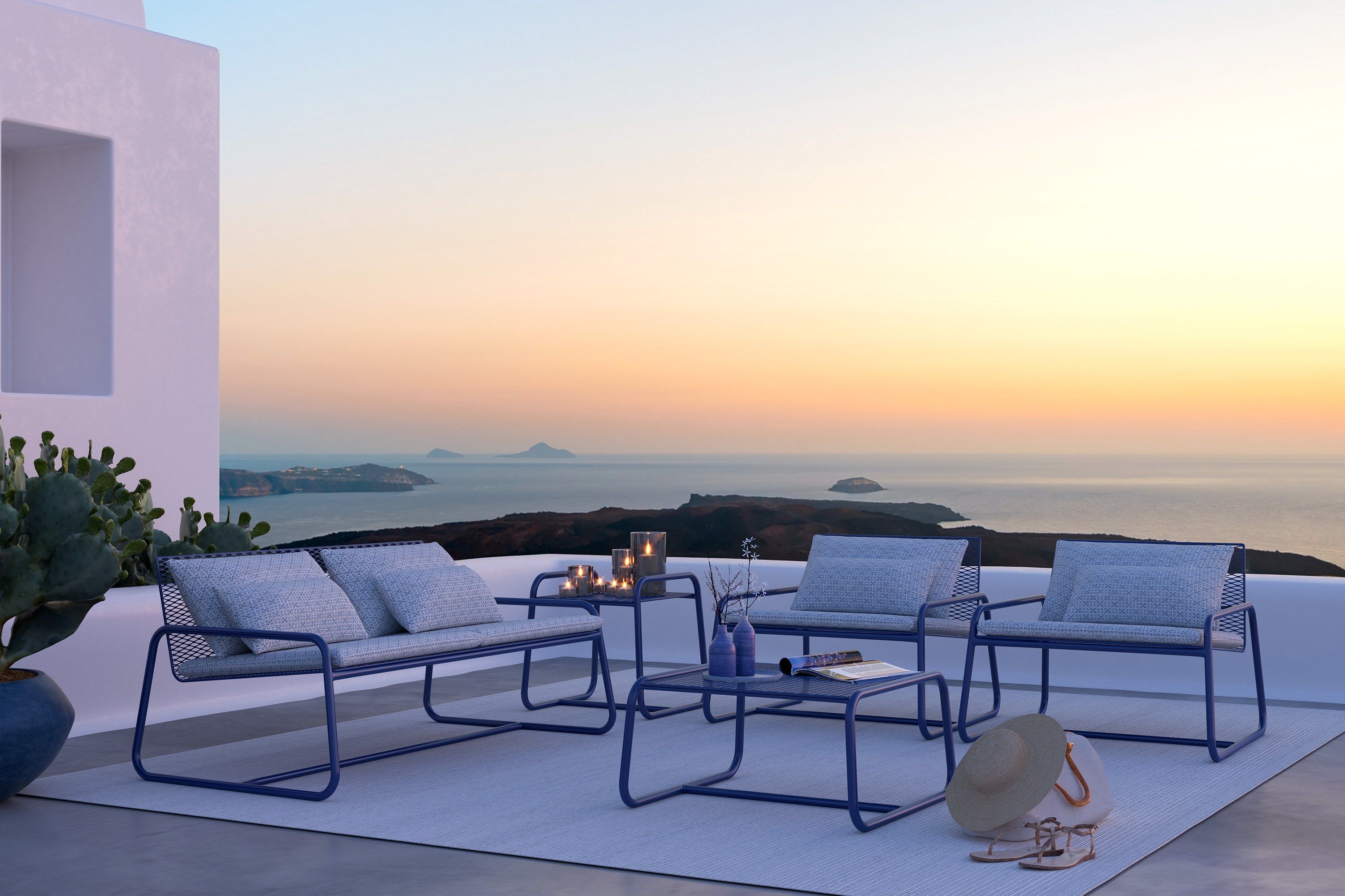 2-местный металлический садовый диван MEMEDESIGN Лолита ARCH-00109889 - Вид №3