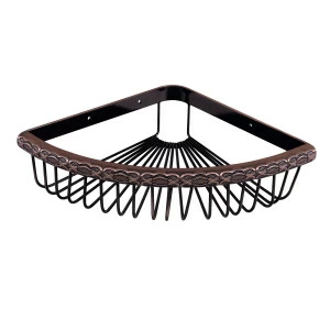 LM6681ORB Аксессуары Jasmine полка угловая, 240х240х90 мм, черная бронза LEMARK