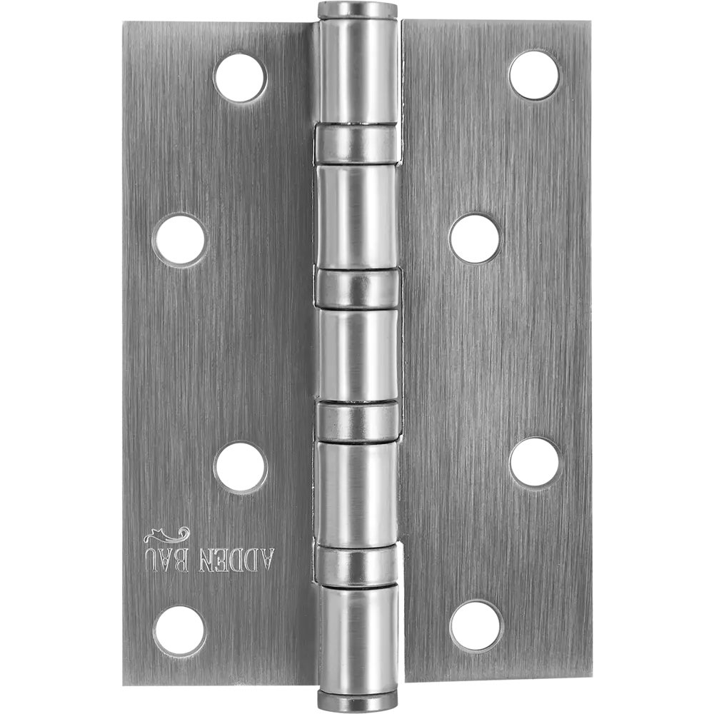Петля дверная Adden Bau 4BB 100x70x2.5 мм цвет матовый хром STLM-2180879