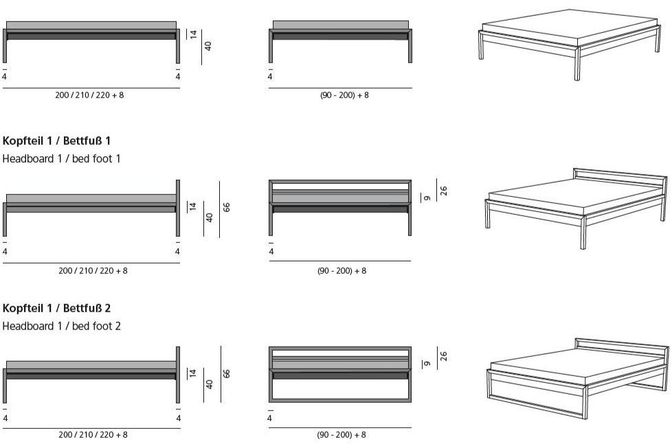 more Двуспальная кровать из массива дерева sun-id-1491177 - Вид №4