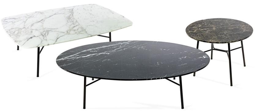 TrabA' Круглый журнальный столик из мрамора sun-id-1457582 - Вид №1