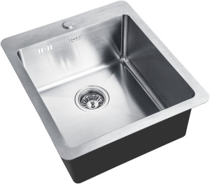 Мойка кухонная ZorG Inox HD 4551 из нержавеющей стали, сталь