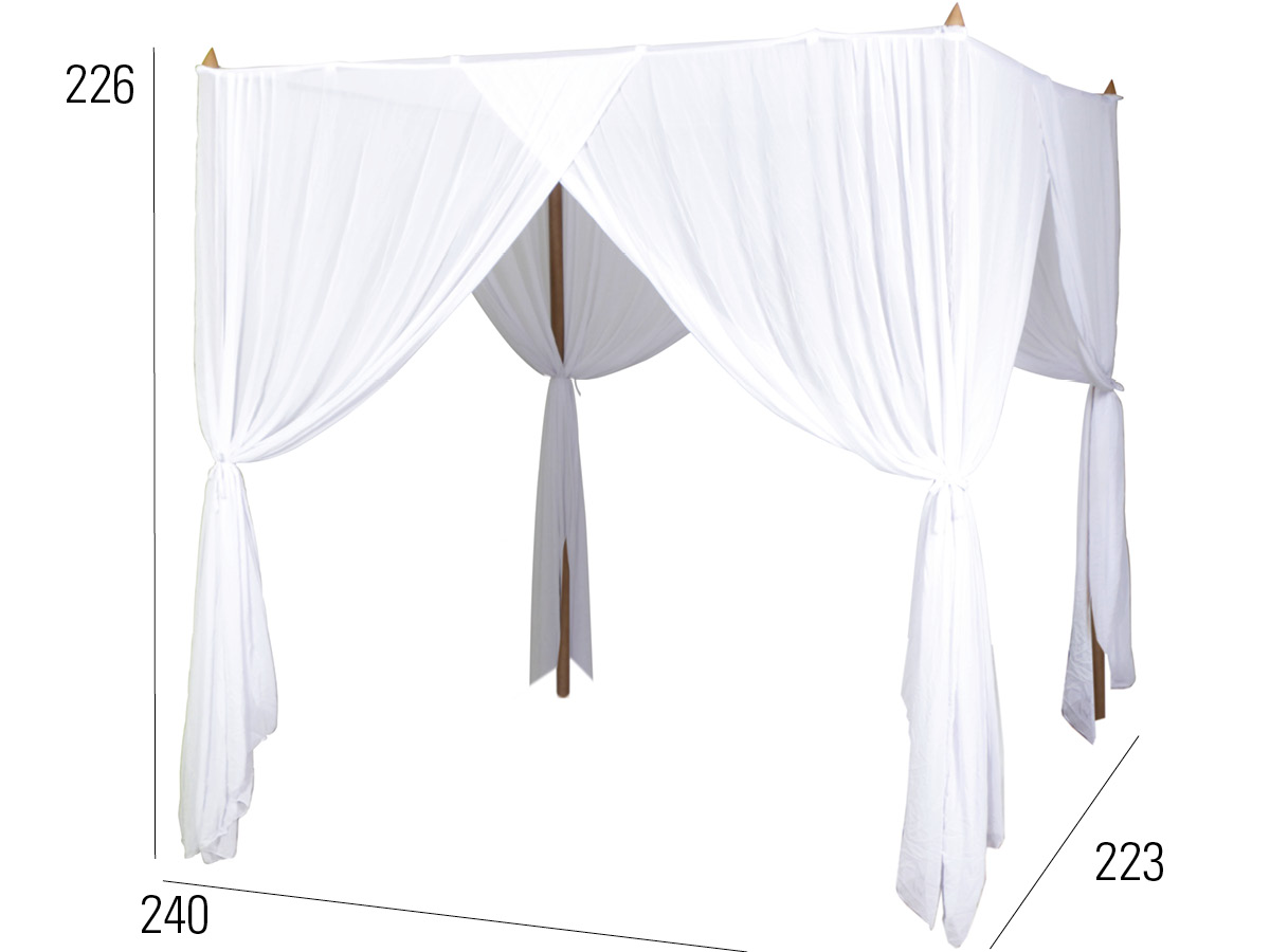 72.00.0563 Балдахин для двуспальной кровати La Villa Daybed borneo Mbm  - Вид №2