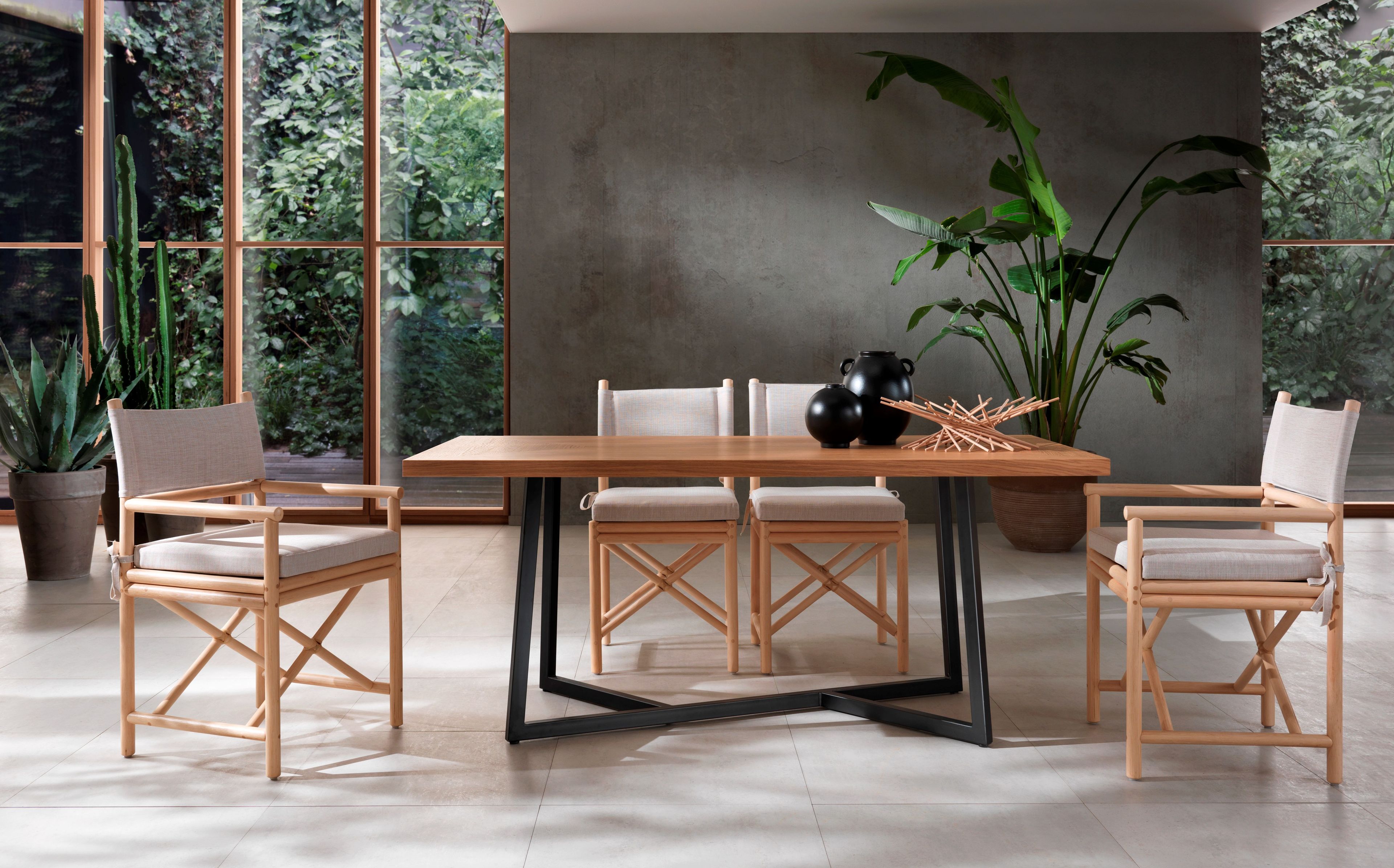 Деревянный прямоугольный стол Mila Maurizi Maison ARCH-00061234 - Вид №2