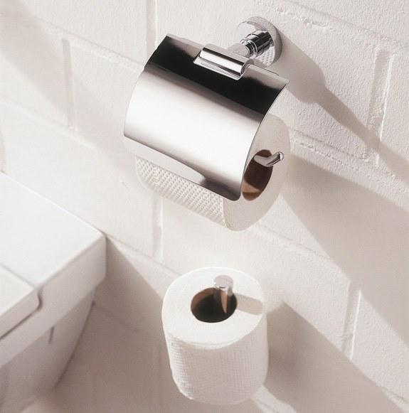 Emco Bad Держатель металлического рулона с крышкой Eposa 080000100 - Вид №1