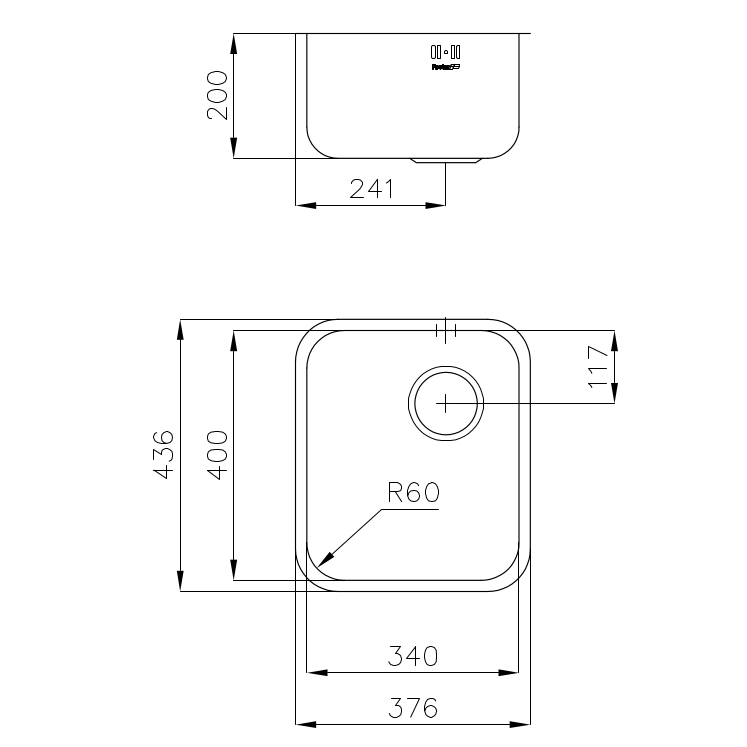 111786x Мойка S3000 1117 86x Fosterspa  - Вид №1