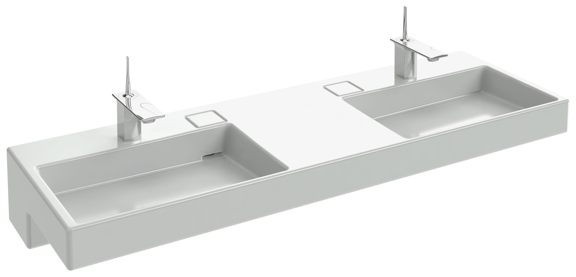EXA112-00 Столешница для умывальника с двойной раковиной 150 см JACOB DELAFON TERRACE