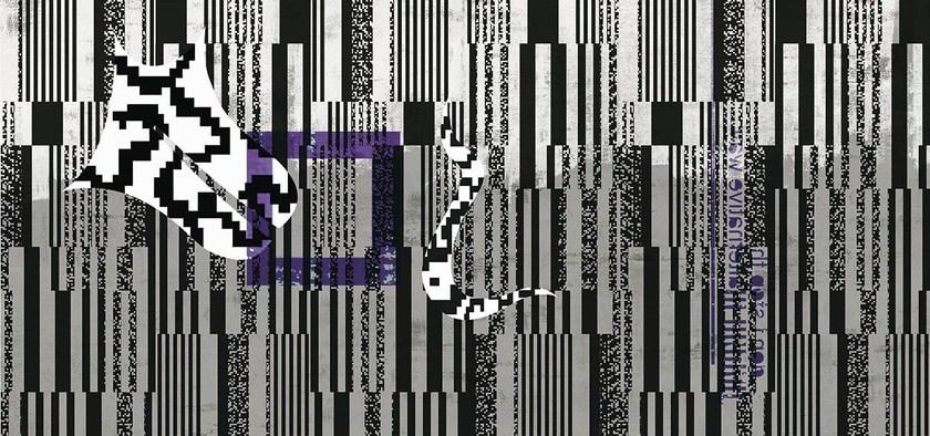 N.O.W. Edizioni Виниловые или стекловолоконные обои 4 mani by pietro gaeta & alessandro mendini sun-id-1351781 - Вид №2