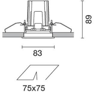 iGuzzini Квадратная шайба Laser sun-id-1366141 - Вид №2