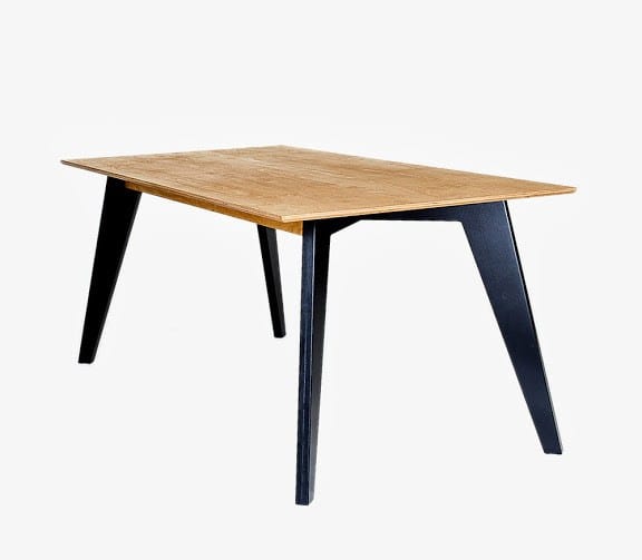 Прямоугольный обеденный стол из фанеры Radis Huh ARCH-00046970 - Вид №3