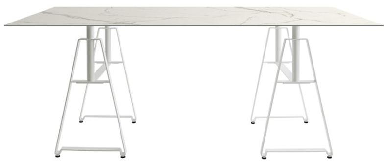 Vela Arredamenti Прямоугольный обеденный стол из железа sun-id-1414538 - Вид №1