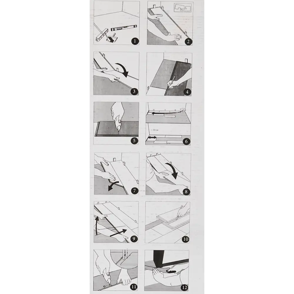 Floorwood SPC плитка Дуб Мигрос - натуральная текстура для современного интерьера 89198793 STLM-0079742 - Вид №8