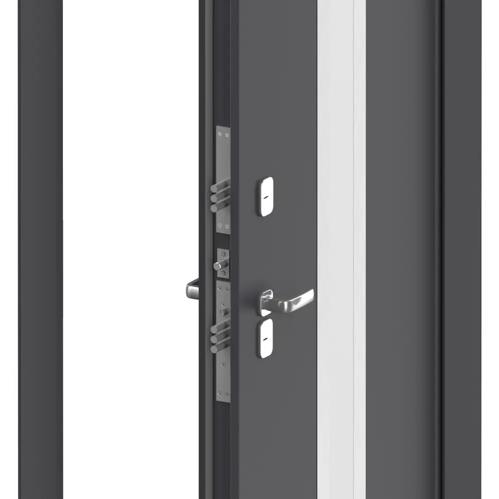 Дверь входная металлическая Термо 88x205 см правая калаб темное дерево DOORHAN STLM-2014759 - Вид №1