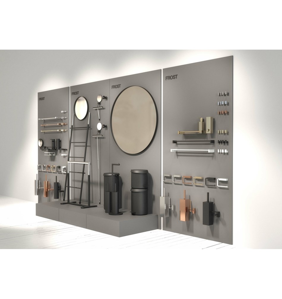 FROST Дозатор для мыла 4, стенка » матовый Нержавеющая сталь Матовый Q304519610  - Вид №5