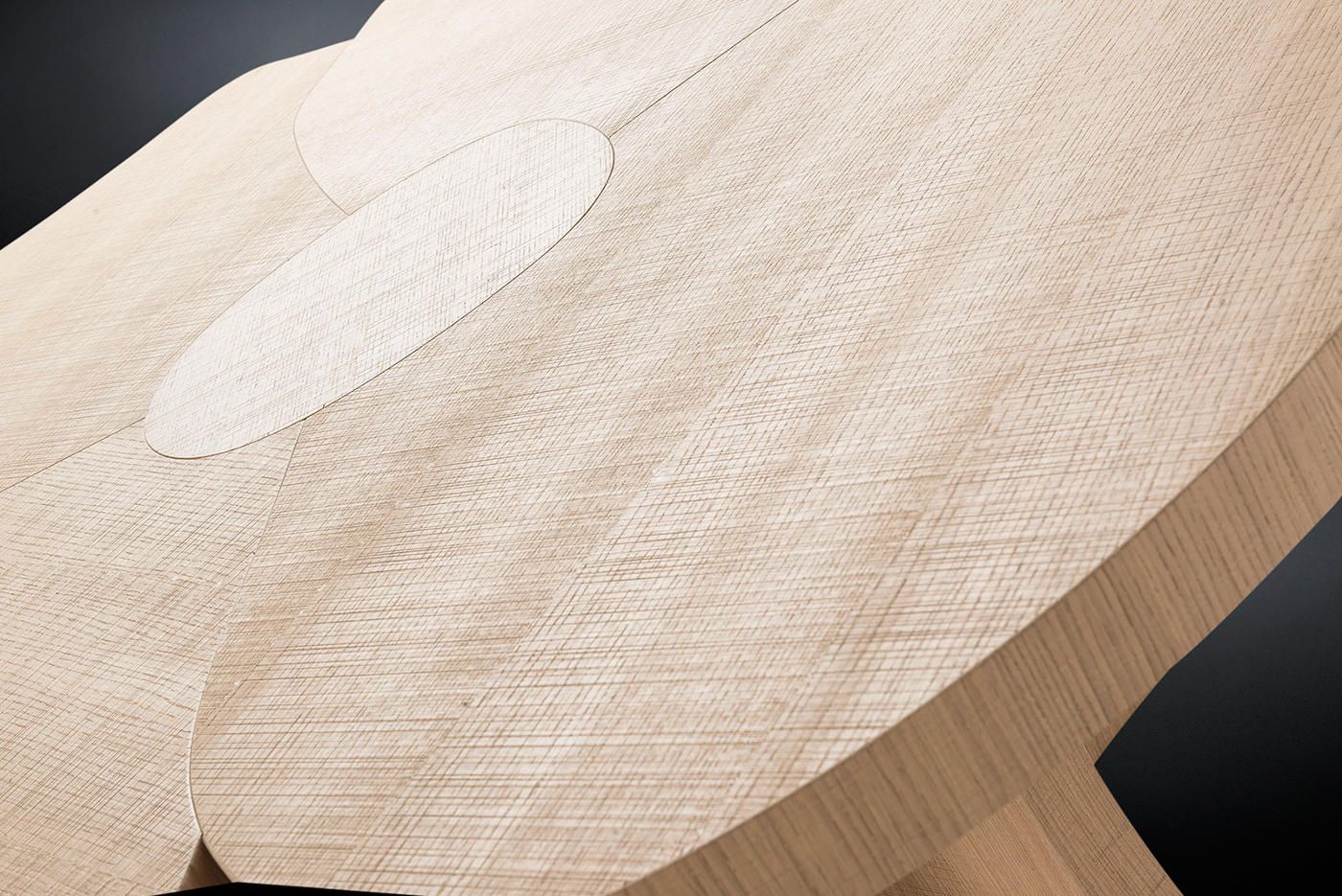 Стол для гостиной из черного дерева Vgnewtrend Энди ARCH-00106233 - Вид №1