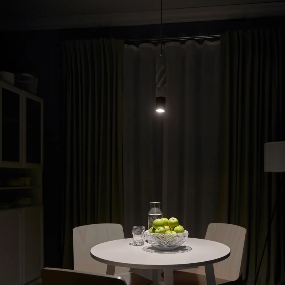 Светильник подвесной Sadr 1 лампа 2 м² цвет белый Arte Lamp STLM-2159875 - Вид №9