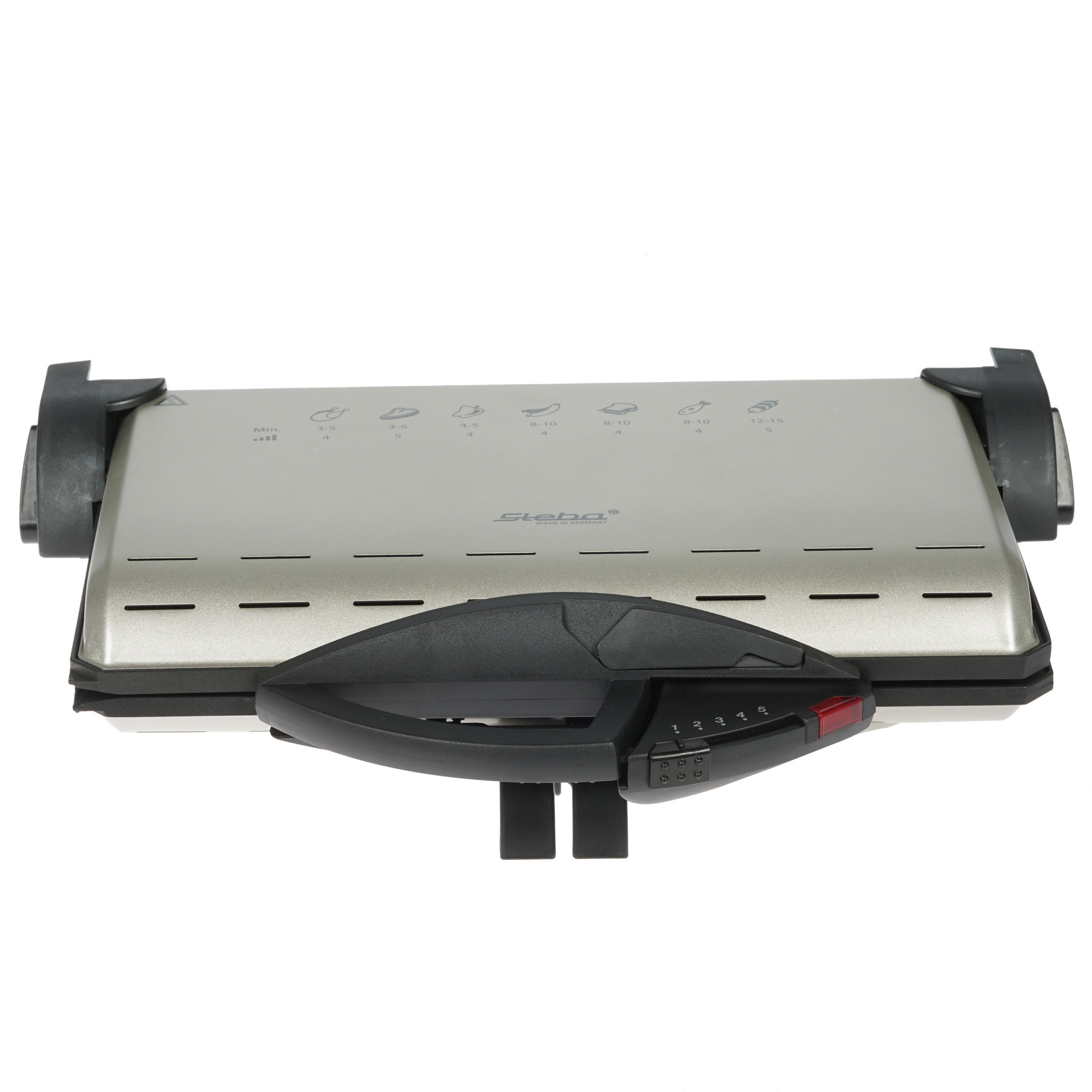 1218016 Гриль Steba PG 4.4 Euro серебристый STDN-0037760 - Вид №2