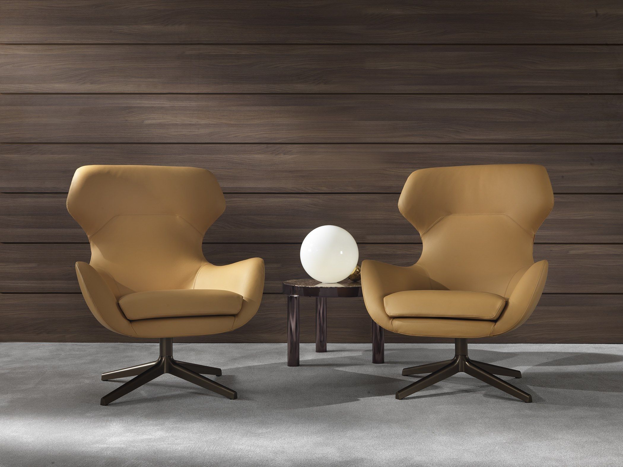 Спицевое вращающееся кресло с подлокотниками Marelli BRERA ARCH-00121414 - Вид №14