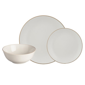 2001.898 Набор обеденной посуды classic, кремовый, 12 пред. Mason Cash