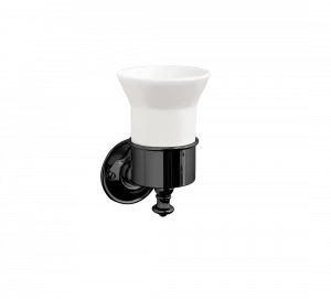 Gentry Home Настенный керамический подстаканник Kent Темный никель GH103177