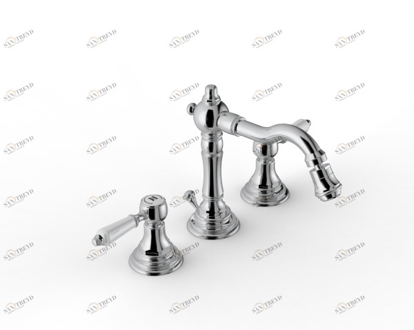 5502 BBX-040 Смеситель для биде Zazzeri 5502BBX040